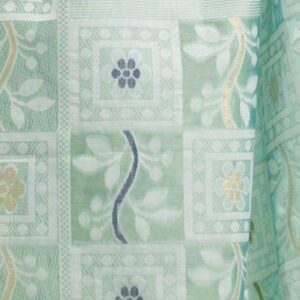 Green Half-silk Saree