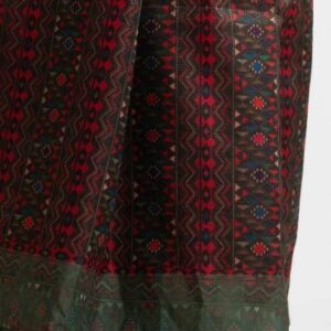 Green Half-silk Saree