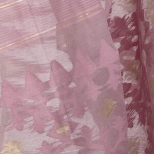 Ash Half-silk Saree