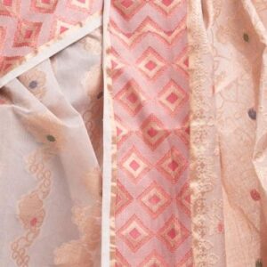 Beige Half-silk Saree