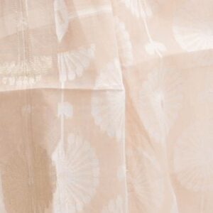 Golden Half-silk Saree